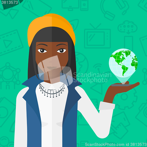 Image of International technology communication.