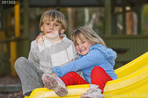 Image of brother and sister