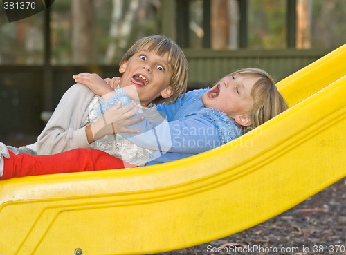 Image of brother and sister