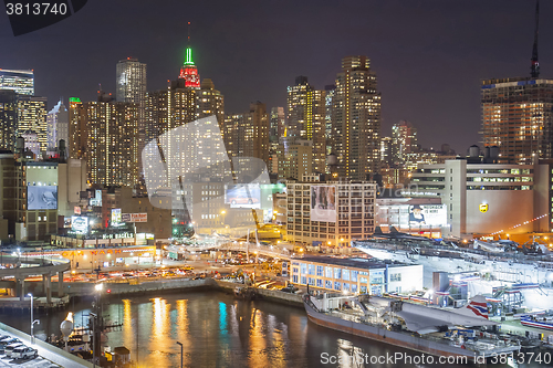 Image of Hells Kitchen at night