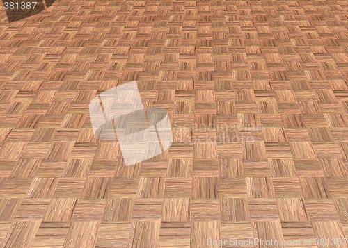 Image of wood floor tiles