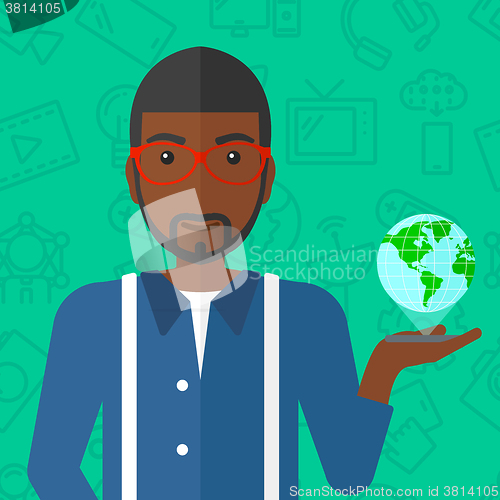 Image of International technology communication.