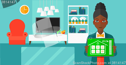 Image of Smart home application.