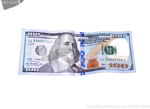 Image of one hundred US dollars
