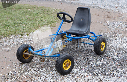 Image of Dirty old go-kart