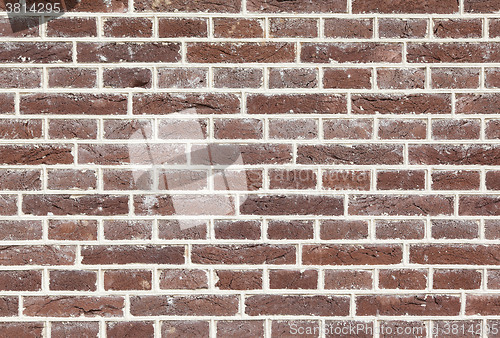 Image of Old vintage brick wall