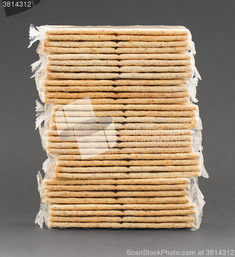 Image of Crackers in plastic
