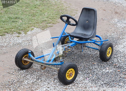 Image of Dirty old go-kart