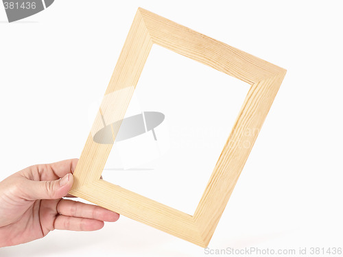 Image of Blank Tan Frame