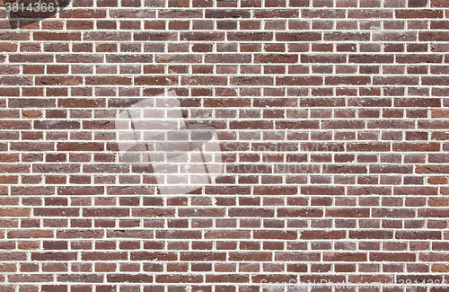 Image of Old vintage brick wall