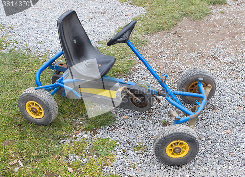 Image of Dirty old go-kart