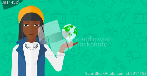 Image of International technology communication.