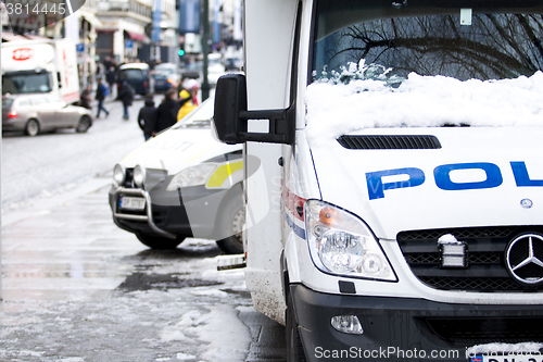 Image of Norwegian Police Car