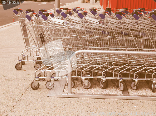 Image of  Shopping carts vintage