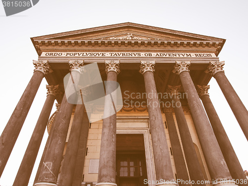 Image of Gran Madre church, Turin vintage