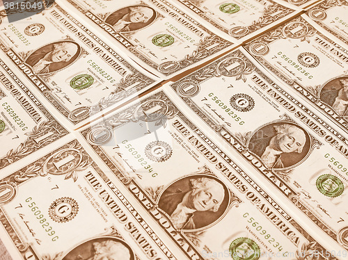 Image of  Dollar notes 1 Dollar vintage