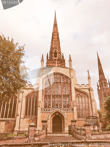 Image of Holy Trinity Church, Coventry vintage