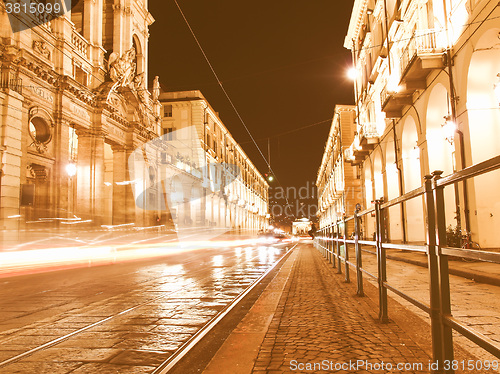 Image of Via Po, Turin vintage