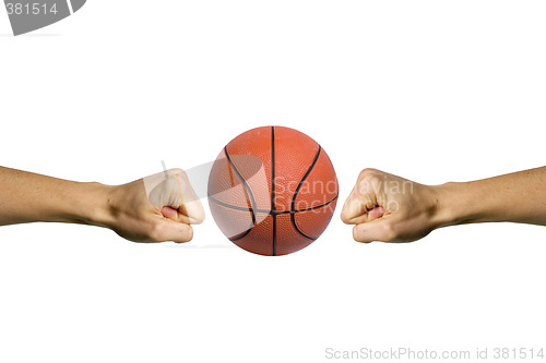 Image of Smashing Basketball
