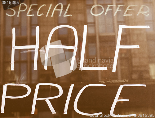 Image of  Half price vintage