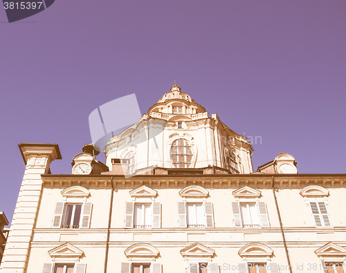 Image of San Lorenzo church, Turin vintage