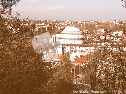 Image of Turin view vintage