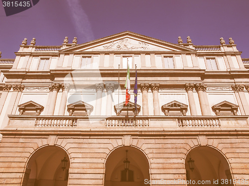 Image of Teatro alla Scala Milan vintage