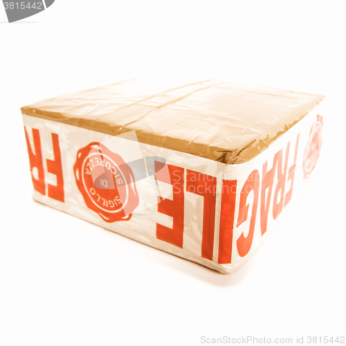 Image of  Parcel picture vintage
