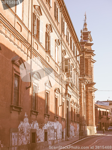 Image of Church of Sant Antonio meaning St Anthony in Chieri vintage