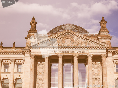 Image of Reichstag Berlin vintage