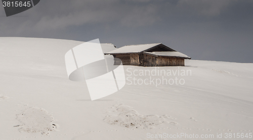 Image of Huts in the mountains