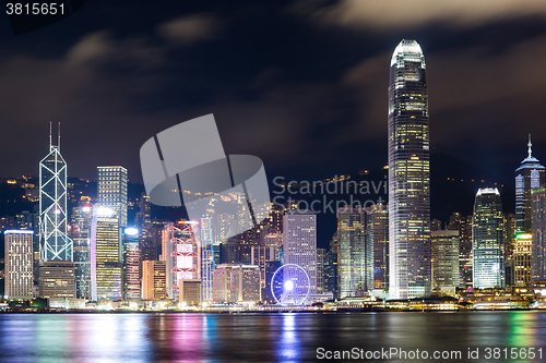 Image of Hong Kong at night