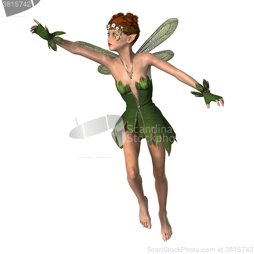 Image of Spring Fairy on White
