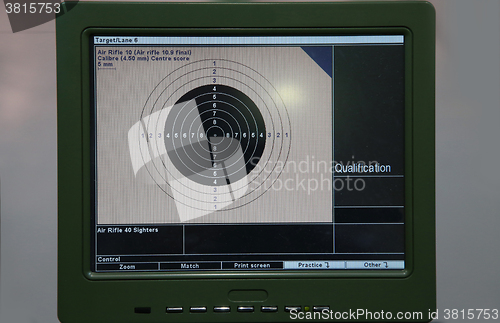 Image of Training and competition of air rifle