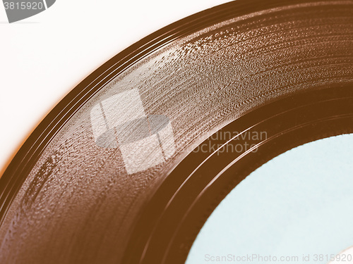 Image of  Vinyl record vintage