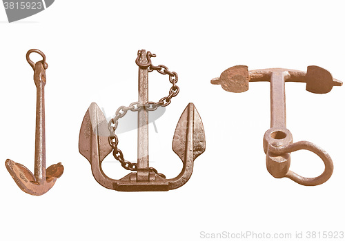 Image of  Anchor isolated vintage