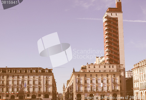 Image of Piazza Castello, Turin vintage