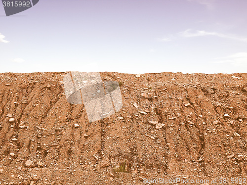Image of Retro looking Mountain