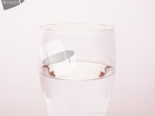 Image of  Glass of water vintage