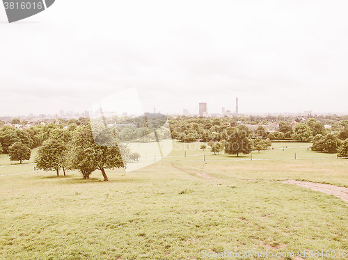 Image of Primrose Hill London vintage