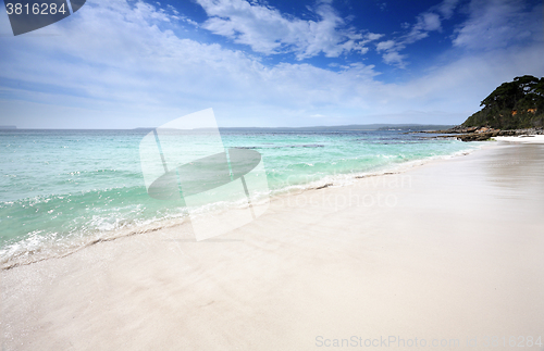 Image of Beautiful beach in Jervis Bay, Australia