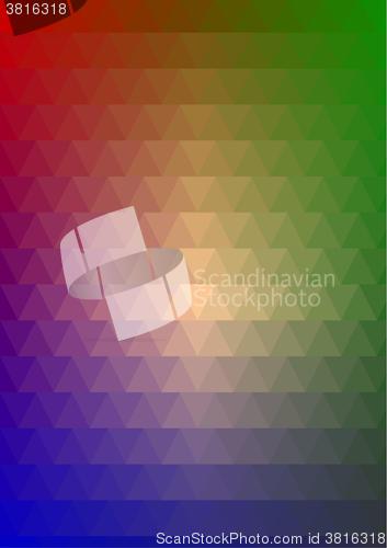 Image of color background imitating color gradient