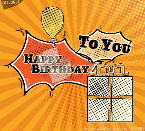 Image of happy birthday background