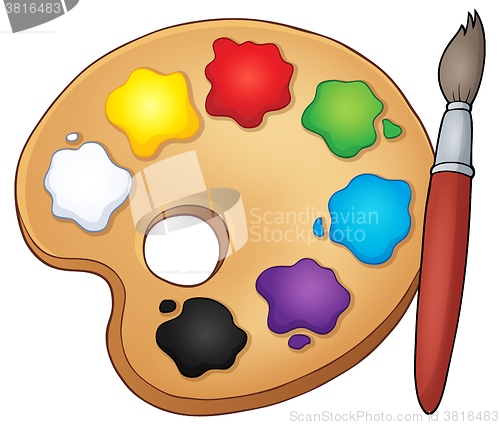 Image of Paint palette theme image 1