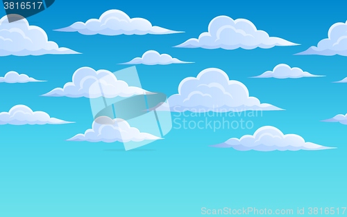 Image of Clouds on sky theme 2