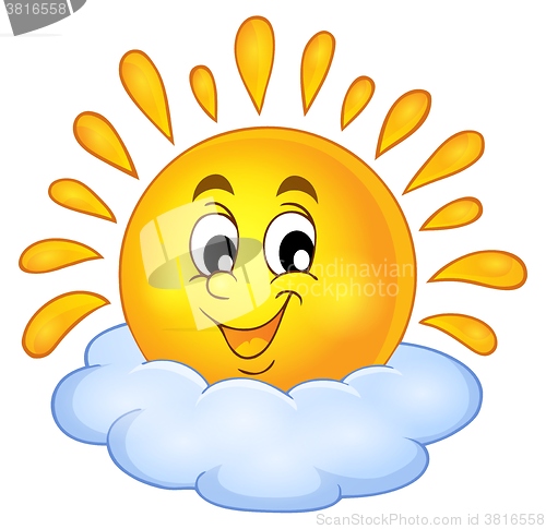 Image of Cheerful sun theme image 1