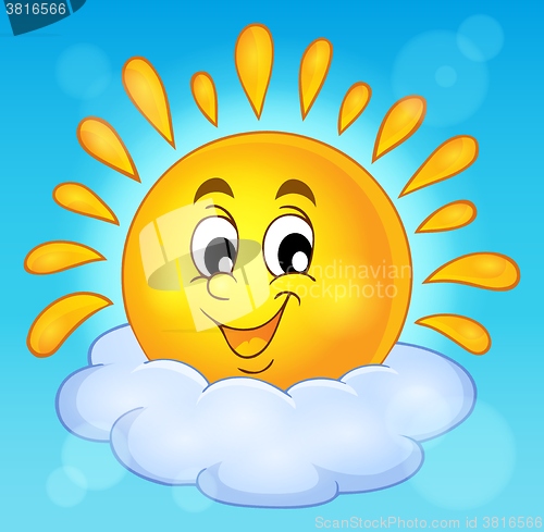 Image of Cheerful sun theme image 2