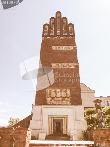 Image of Wedding Tower in Darmstadt vintage