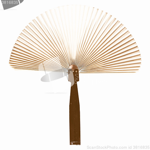 Image of  Hand held fan vintage