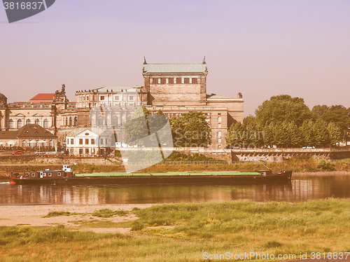 Image of Dresden Semperoper vintage